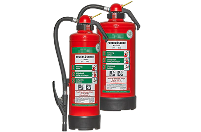 two extinguishers start