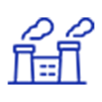 Icon of a factory