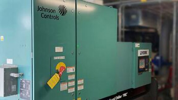 A YORK YMC2 chiller